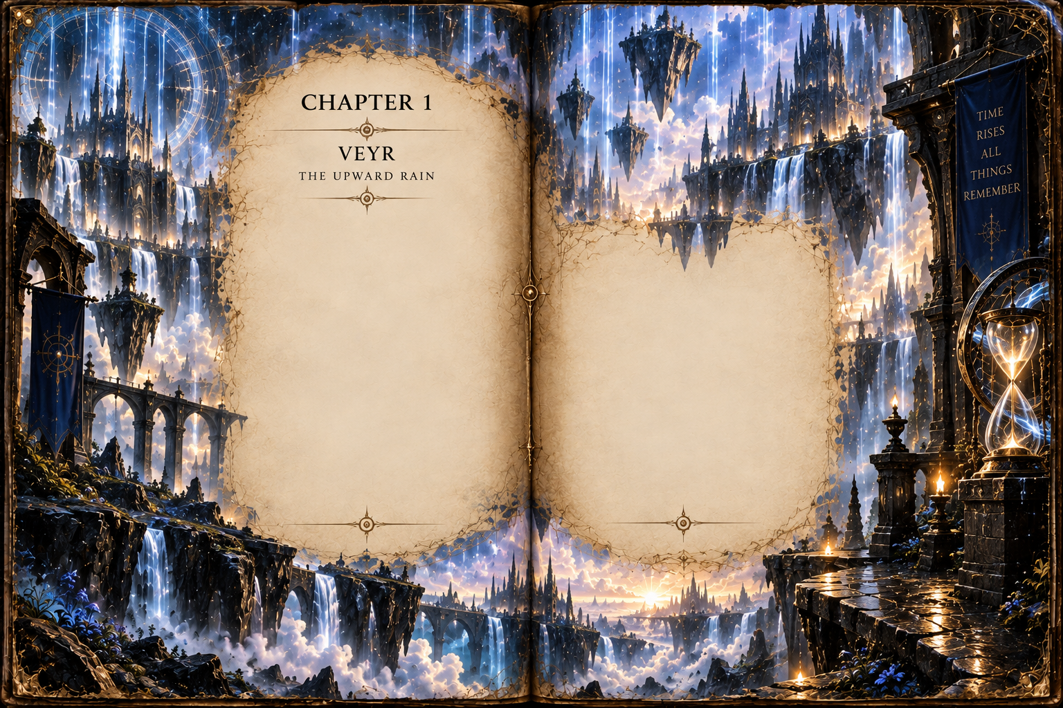Veilreign Book One manuscript cover preview